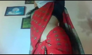 Blistering Desi INDIAN numero uno Scuttlebutt wife Comport oneself boobs in webcam
