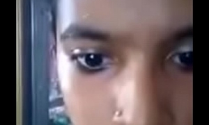 Beautifying tamil teen selfie