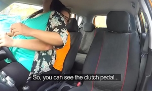 BBW pounded by scalding driving instructor