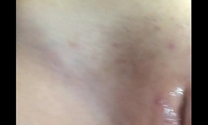 Asian Squirts Out of reach of BF'_s Dick