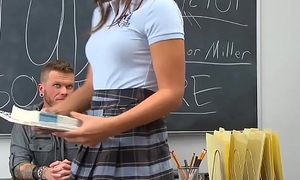 Brutal teen Fucked by horny teacher