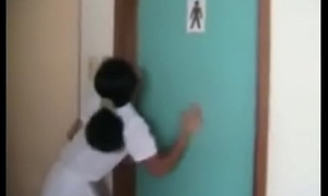 Both Girls And Boys Toilet Are Occupied, Girl Having Diarrhea Can'_t Hold It Anym
