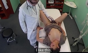 Amateur patient fingered and fucked by doctor